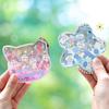 324 Korean Character Deco Stylish and Reward Large Animal Small Pastel Colors [12 Sheets, Stickers] Stickers, Glitter, Sparkle, Cute, Stickers,