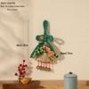 2026 Dragon Boat Festival Mugwort Fan Pendant & Indoor Sachet Bells for Door Handle and Decoration