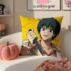 Action Comedy Japanese Manga SSakamoto Days Cushion Cover Pillowcase Short Plush Invisible Zipper Room Sofa Cushion Cover