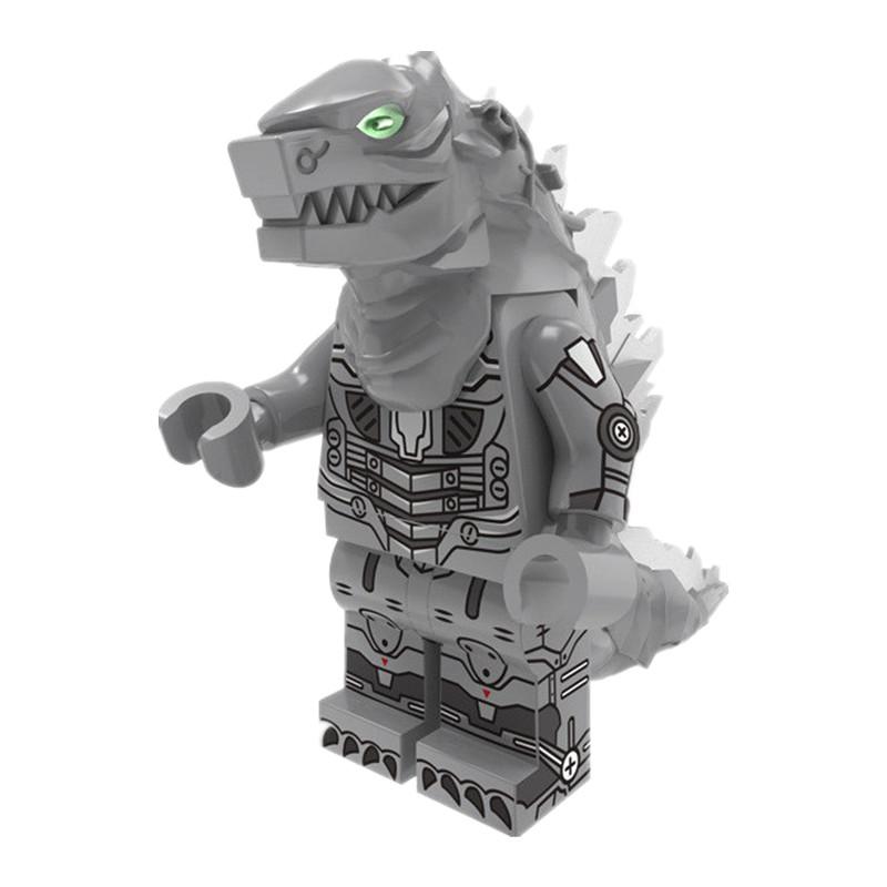 Godzillas Filmreihe Großer Dinosaurier Baustein MonsterKing Mini Animation Actionfiguren Modell Spielzeug Kindergeschenk