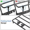 Luggage Cargo Rack Parts For Ninebot Max G30 G30LP/D Electric Scooter Thicken Steel Folded Rear Rack Storage Shelf  Accessories