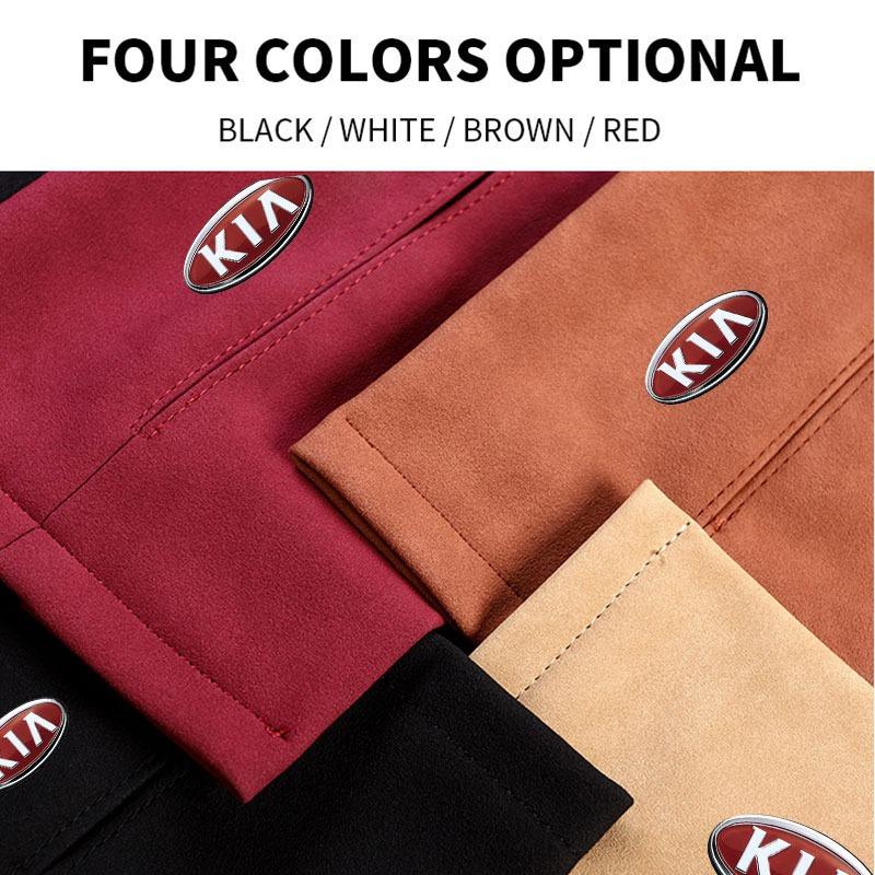 1Pcs 2025 Fashion New Car Tissue Box Holder Sun Visor Seat Back Car Accessories For KIA Sportage Ceed Sorento Cerato Optima Picanto Rio Soul K3 K5