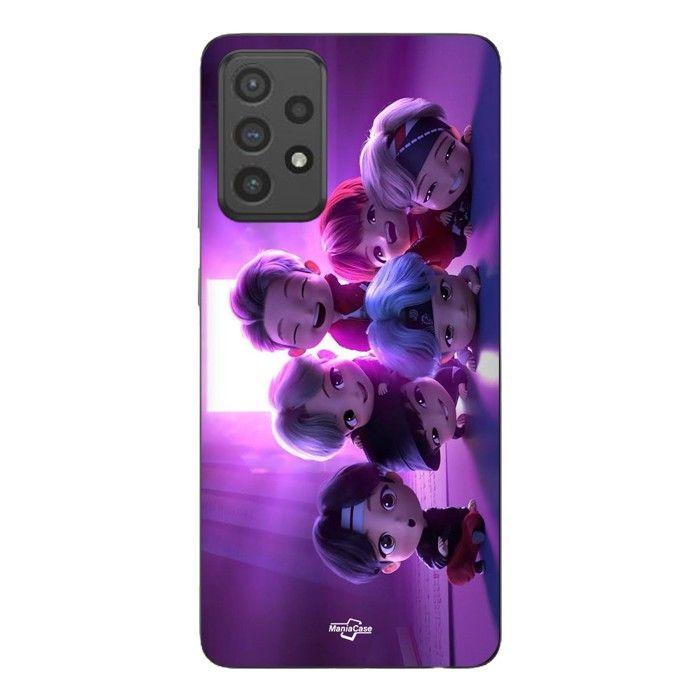 Coque Pour Samsung Galaxy A72 BTS groupe animation kpop Maniacase
