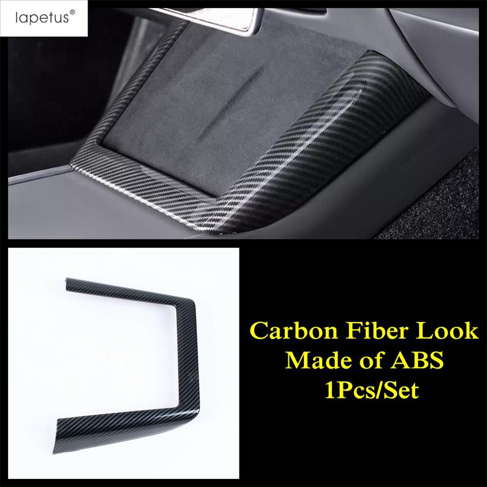 Steering Wheel / Window Lift / Rear Water Cup Panel / Central Storage Box Strip Cover Trim Accessories For Tesla Model 3 2024