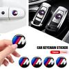 BBKQ7 11/14mm Car Styling Remote Key Emblem Sticker For BMW E46 E39 E90 E60 E36 F30 F10 E34 E30 F20 E92 M3 M4 M5 X5 X6 Accessories