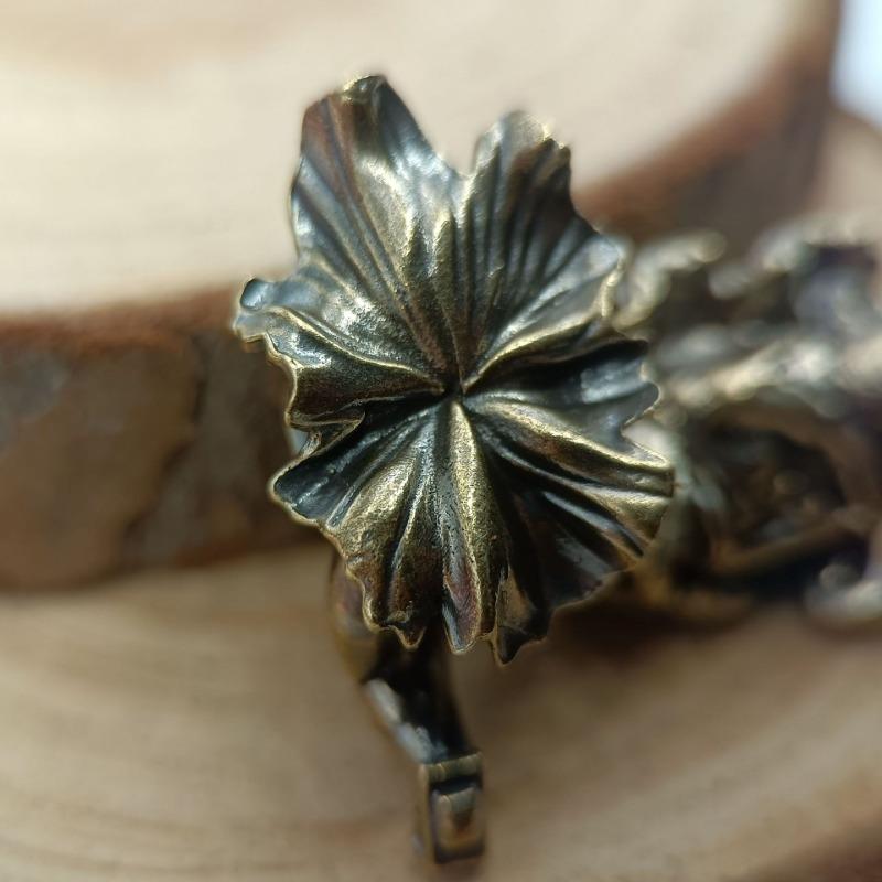 1pcs Vintage Brass Jolly Frog Travelling Frog Keychain Pendant Backpack Pendant Vintage Brass Crafts Classic Brass Vintage Brass Crafts Miniature