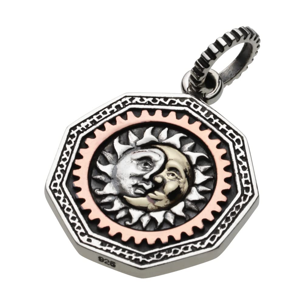

Sun Moon Eye Pendant fp0456 [Figmart] [Silver Accessory]