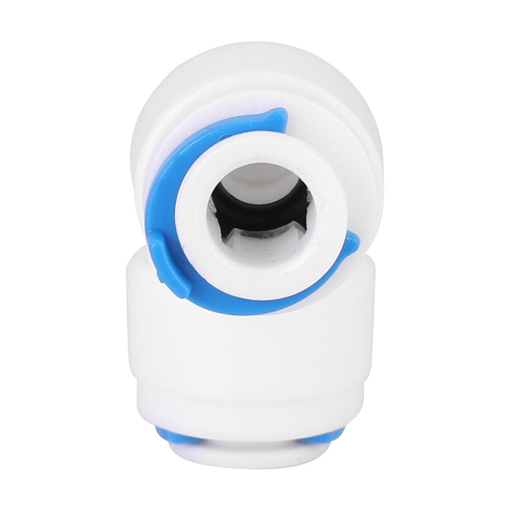 PE Pipe Connector Joint for Water Purifier Pipe Fitting (4040 G1/4 Elbow Extension Joint 5Pcs)