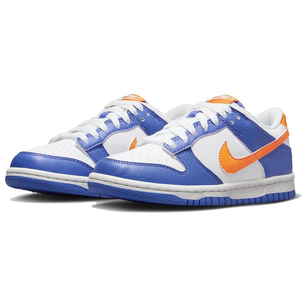 Nike Dunk Low GS Knicks Dětské tenisky Modrá Modrá-Joy Jasná-Mandarinková FN7783-400