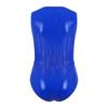 Front Double Zipper Sleeveless Sauna Bodysuit Waterproof One Piece Swimsuit for Men Gym Beach Workout Training