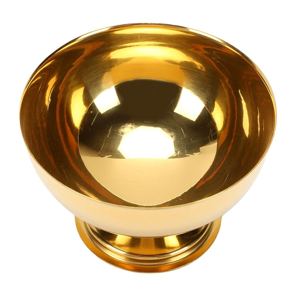 Stainless Steel Ice Cream Cup Dessert Bowl with Fork for Fruit Ice Cream Pudding Sauce Medium
