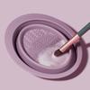 Beauty Makeup Brush Cleaning Bowl Foldable Cosmetic Scrubber Board Makeup Brush Cleaning Mat  Male