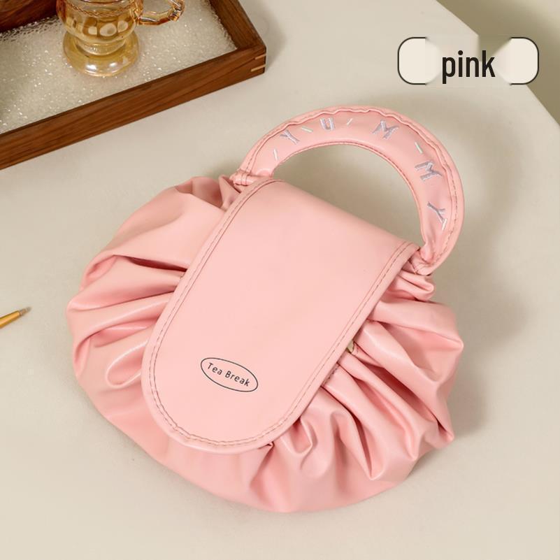 

Роскошная портативная косметичка для женщин - Дорожная косметичка большой вместимости с затягивающимся шнурком 29x55