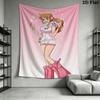 Nami Wall Tapestry Aesthetic Wall Hanging Printed Fabric Blanket Decorative Tapestries For Bedroom Living Room Home Decor