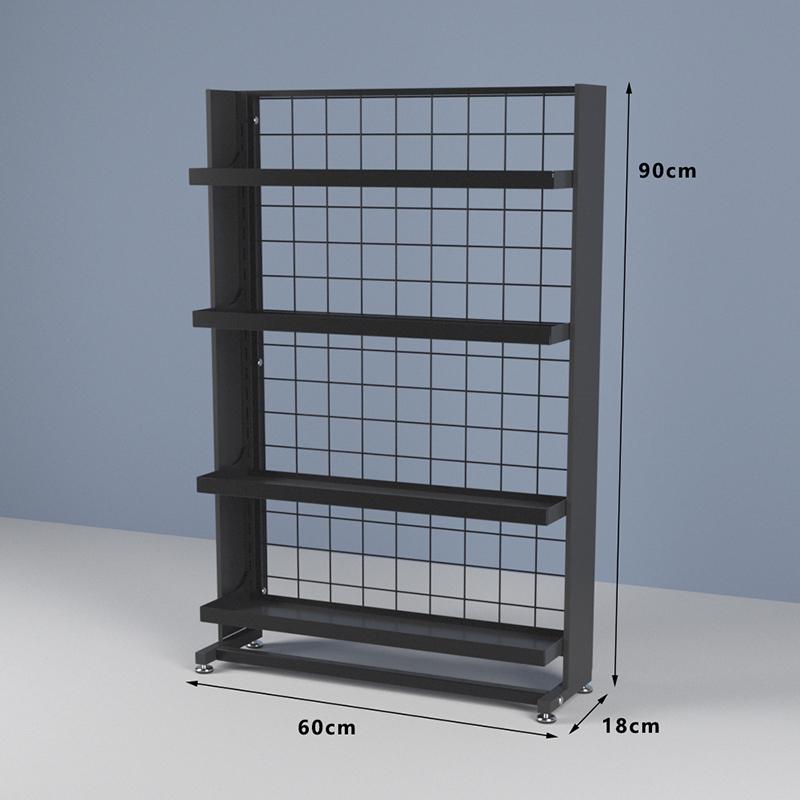 Compact Chewing Gum Display Rack for Checkout Counters