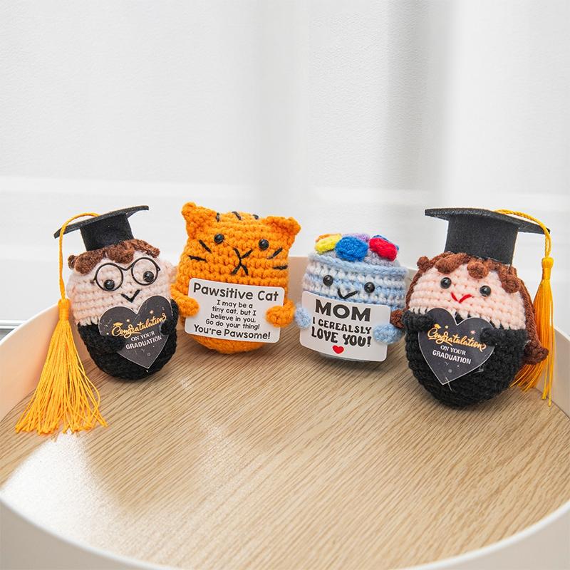 Positive Ornament Animal Whale Cat Doughnut Desk Accessories Handmade Animal Gifts Home Decoration Car Interior Accessories