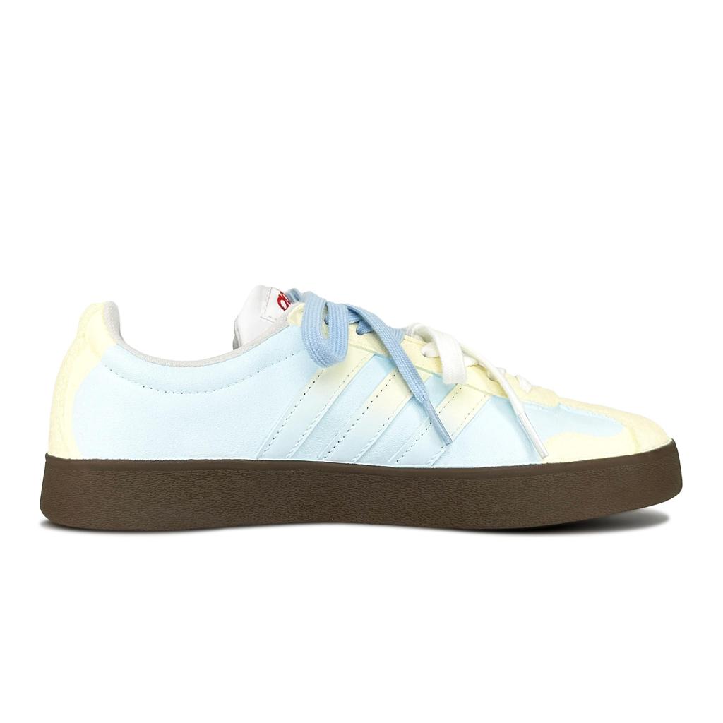 adidas VL COURT 2.0 Yavru Dondurma Aşınmaya Dayanıklı Düşük Üst Kaykay Ayakkabıları Unisex Mavi Beyaz JS3003(Takım879-)
