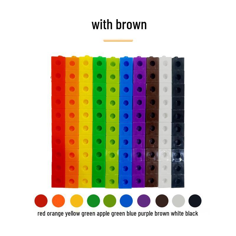 Educational Plastic Building Blocks for Early Childhood Learning