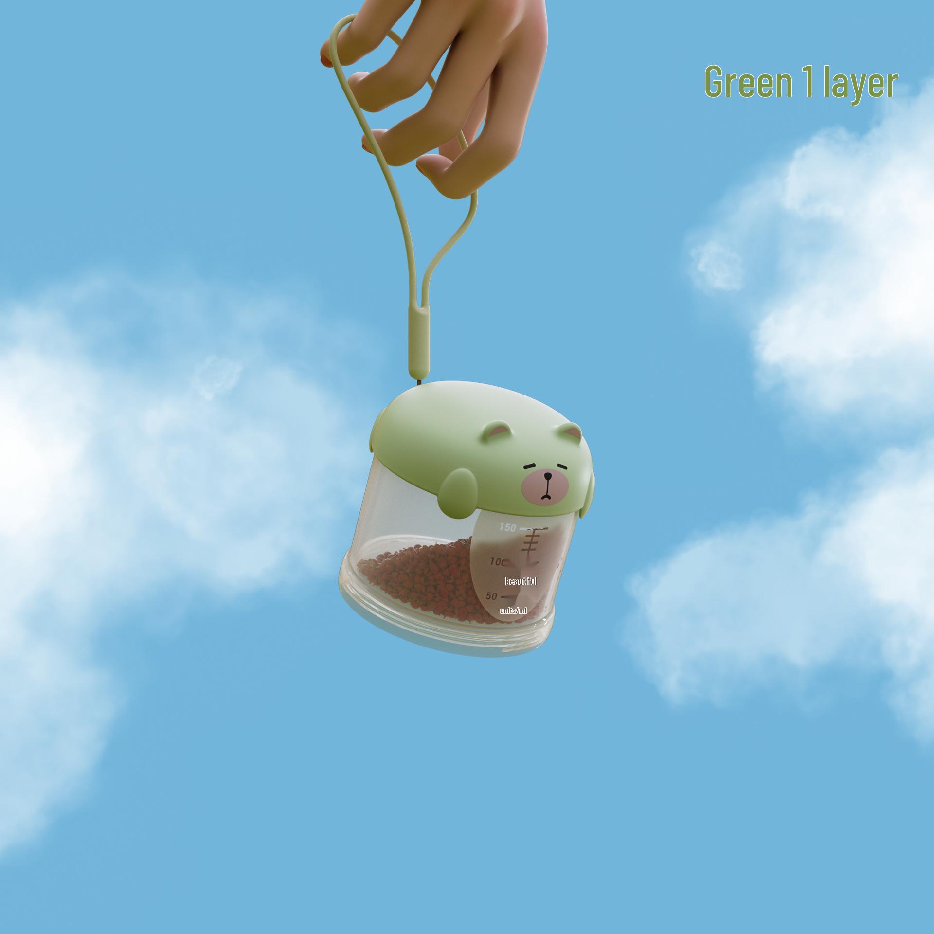 Multi-layer Stackable Moisture-proof Outdoor Seasoning & Pet Treat Box for Camping BBQ