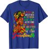 African Afro I Am The Storm Juneteenth Black History Unisex T-Shirt