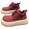 Autumn casual sports warm thick-soled wear-resistant non-slip thick-soled dad shoes