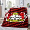 Bayer Leverkusen Theme Printed Blanket - Perfect for Couch, Bed, Travel & Outdoor Use | Machine Washable, Cozy & Durable.