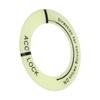 Car Motorcycle Luminous Ignition   Key     Cover Trim   Black Letter