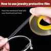 1 Rolle 10MM 15MM 20MM 30MM Transparente Antistatische Schutzfolie Uhr Schmuck PVC Folienband Uhr Ersatzteil Reparaturwerkzeuge