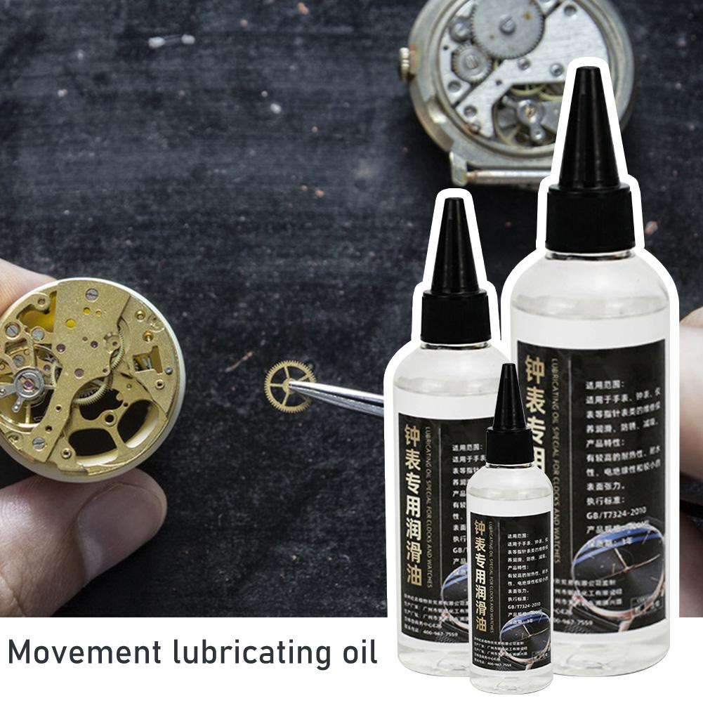 10/50/100ml Lubricant Oil Prevent Rust For Clock Watch Door Lock Gear Wheel Maintain Supplies For Home Use
