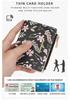 Women's Korean Style High-End Short Wallet - Card Holder & Printed Design