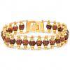 Rudraksha-Armband für Herren, Premium-Herrenarmband, 5 Mukhi-Herrenarmband, vergoldetes Armband für Männer, spiritueller Schmuck