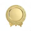 Metal Award Plate HighQuality Engraving Round Trophy Disc Finely Electroplated Engravable