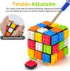 Building Blocks 3D Magic Puzzle Cube 3X3X3 Diy Fidget Toy Brick Anti Stress Relief Sensory Adhd Educational Game For Kids Adult