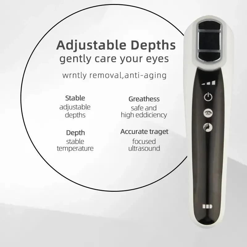 Ultrasonic V-Face Beauty Equipment EMS RF Beauty Massager Facial Lifting Electric Pulse Beauty Knife Skin Rejuvenation Whitening