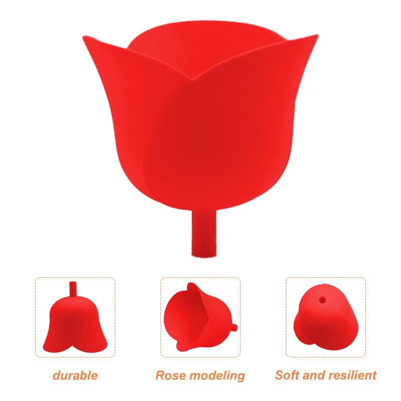 Silicone Funnel Flower Shaped Household Filter Kitchen Funnels Dispenser Liquid Funnels Kitchen Tools Wine Funnel Strainer