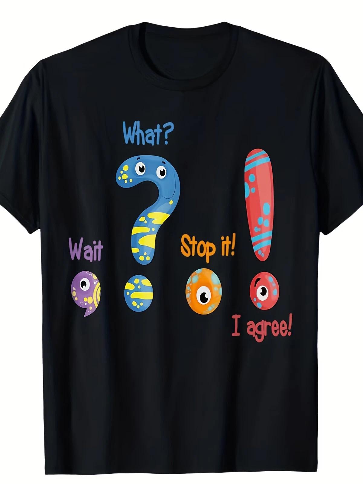 Men S Funny English Teacher Humor T-Shirt - Retro Graphic Tee with What? Wait! M