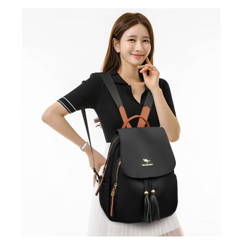 Fashion Bagpack Women High Quality Nylon Backpacks Female Big Travel Back Pack Large School Bags for Teenage Girls Shoulder Bag