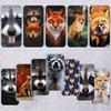 UP4 Animal Raccoon Fox Phone Case for LG K22 K30 K40 K40S K41 K42 K50 K50S K51 K51S K52 K61 K62 K71 K92 Q60 Q61 V40 V50 V60