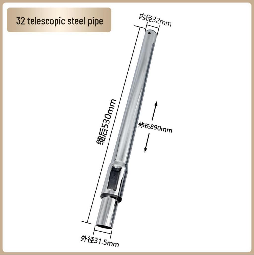 Jienuo Yili Vacuum Cleaner Accessories: Universal 32mm Suction Nozzle, Water Suction Head, Floor & Carpet Brush.