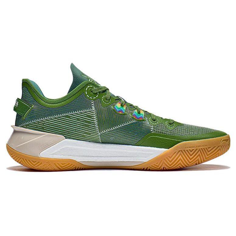 Li-Ning Liren 3 V2 Low Dragon Boat Festival Unisex Sneakers Green ABAT073-5