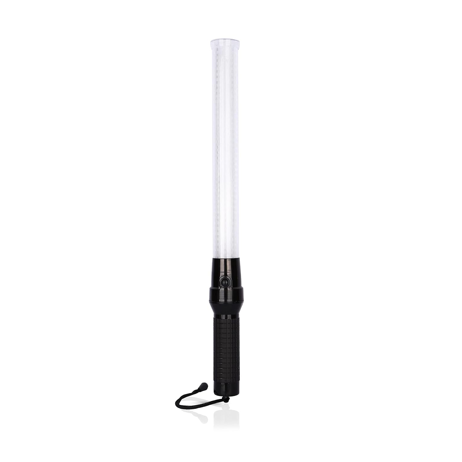 

Светящаяся палочка Robustt Baton 21 дюйм (Пакет из 1) Не перезаряжаемый, мигающий красный и зеленый для контроля дорожного движения, уличная защитная дубинка 21 Inch прозрачный