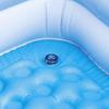JILONG Square Box Pool 82 x 82 x 27 cm (inflated size) with air cushion bottom JL-688079 BL Small