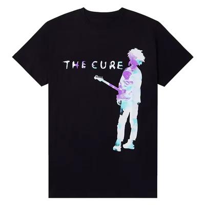 The Cure Treatment Band Non-mainstream Rock Punk Print Oversized Pure Cotton Men's and Women's Short-sleeved T-shirts