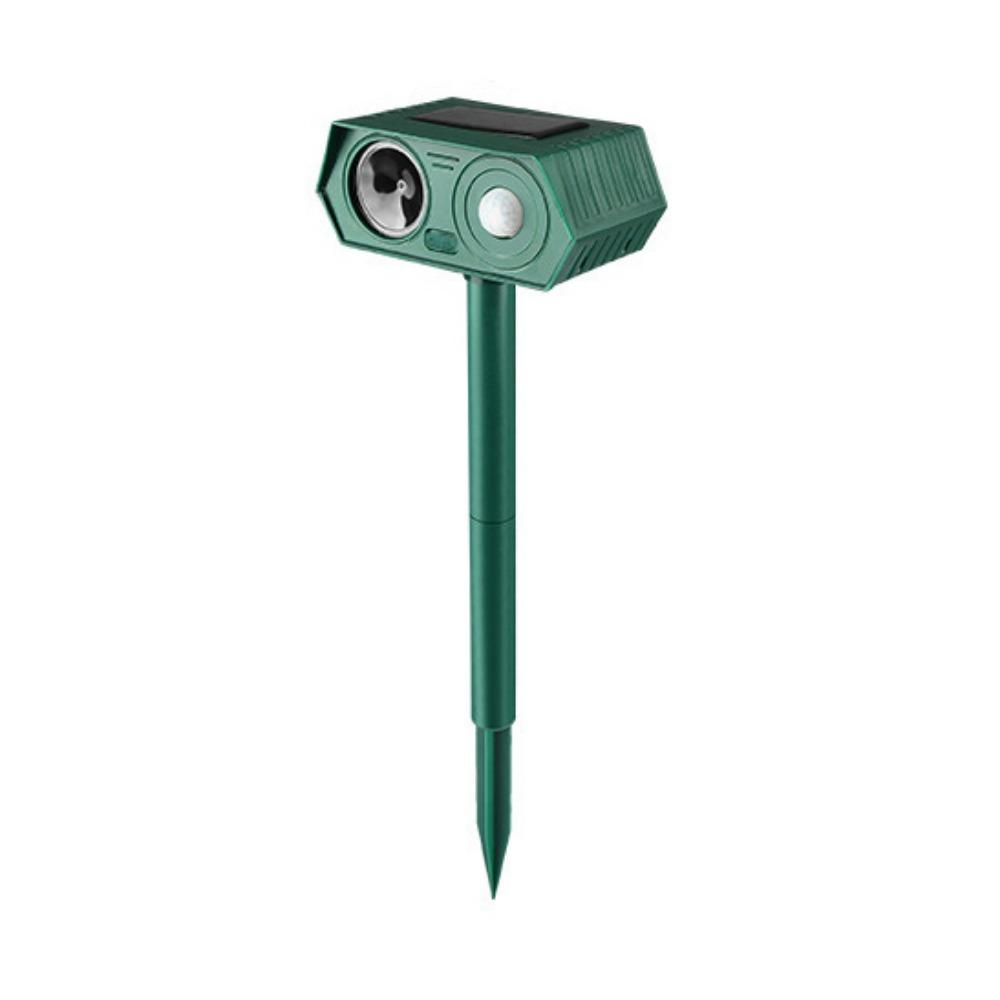 

Звуковой отпугиватель животных на солнечной батарее, водонепроницаемый, инфракрасный, для защиты ферм With Flash