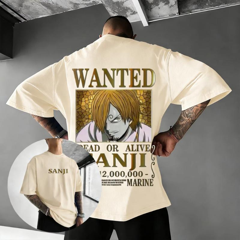One Piece Anime Sanji T Shirt 2026 Summer Men Women Cotton Short Sleeve Graphic Tee Streetwear Casual Tops Cosplay Y2k Clothes