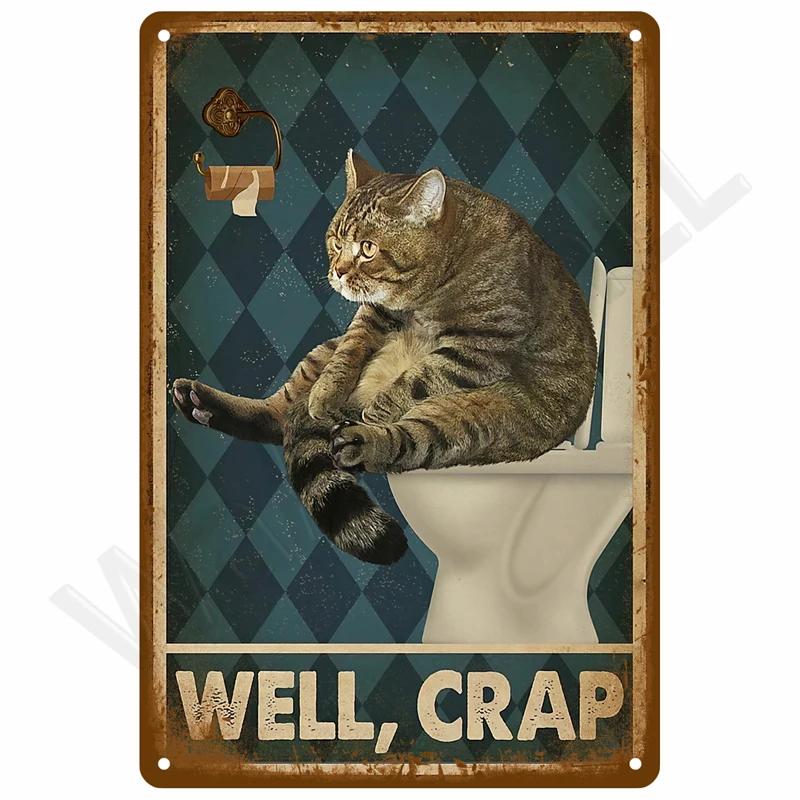 Sovrum Metallskyltar Retro Metallplåtaffischer Väggkonst Mural Vintage Rumsdekoration Heminredningsartiklar Plåtskyltar Estetisk Män