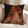 Singersongwriter SShakira  Pillow Case Square DoubleSided Sofa Cushion Cover Bedroom Bedside Pillow