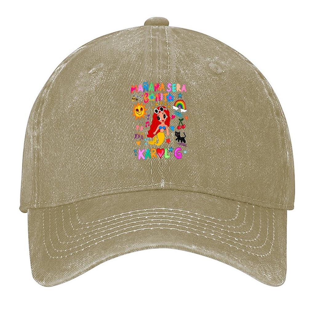 2026 Manana Sera Bonito Karol G Baseball Cap Icon Sun Caps Fishing Hat Sun Cap Women's Golf Wear Men's