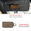 Car Interior Front Sun Shade Visor Makeup Cosmetic Mirror Cover For Mercedes Benz S Class W222  2014- S300 S320 S350 S400
