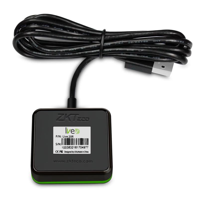 ZKTECO Live20R Fingerprint Scanner CN plug (adapter included)